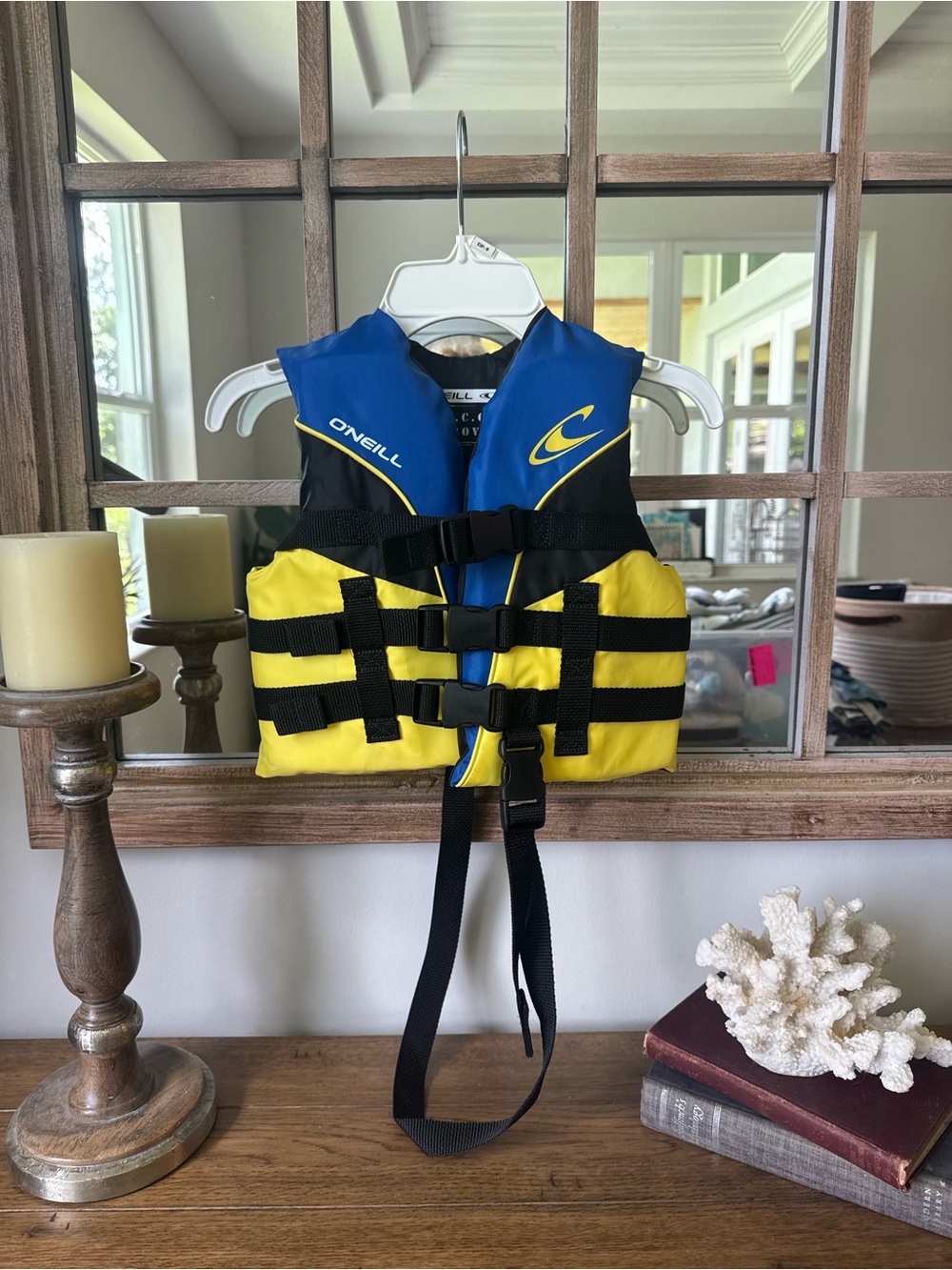O'Neill USCG-Approved Kids Life Jacket, 30-50lbs